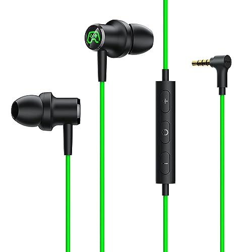 Amazon.co.jp: 【マイクミュート機能付き】ゲーミングイヤホン マイク